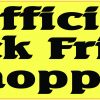 Official Black Friday Shopper Vinyl Sticker