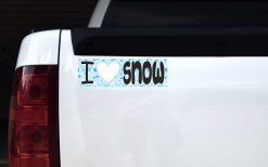 I Love Snow Magnet