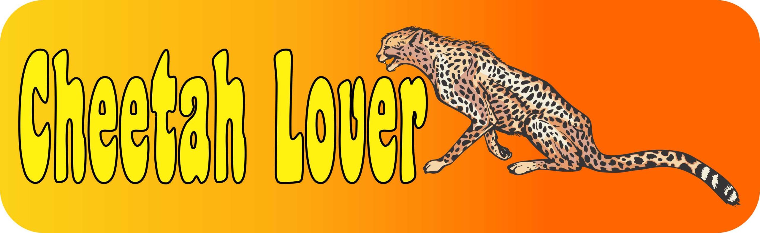 Cheetah Lover Magnet