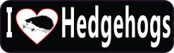 I Love Hedgehogs Magnet