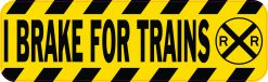 I Brake for Trains Magnet