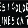 Sometimes I Color Outside the Lines Vinyl Sticker