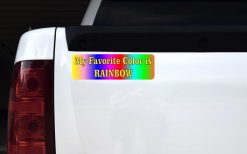 My Favorite Color Is Rainbow Magnet