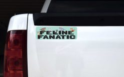 Feline Fanatic Vinyl Sticker