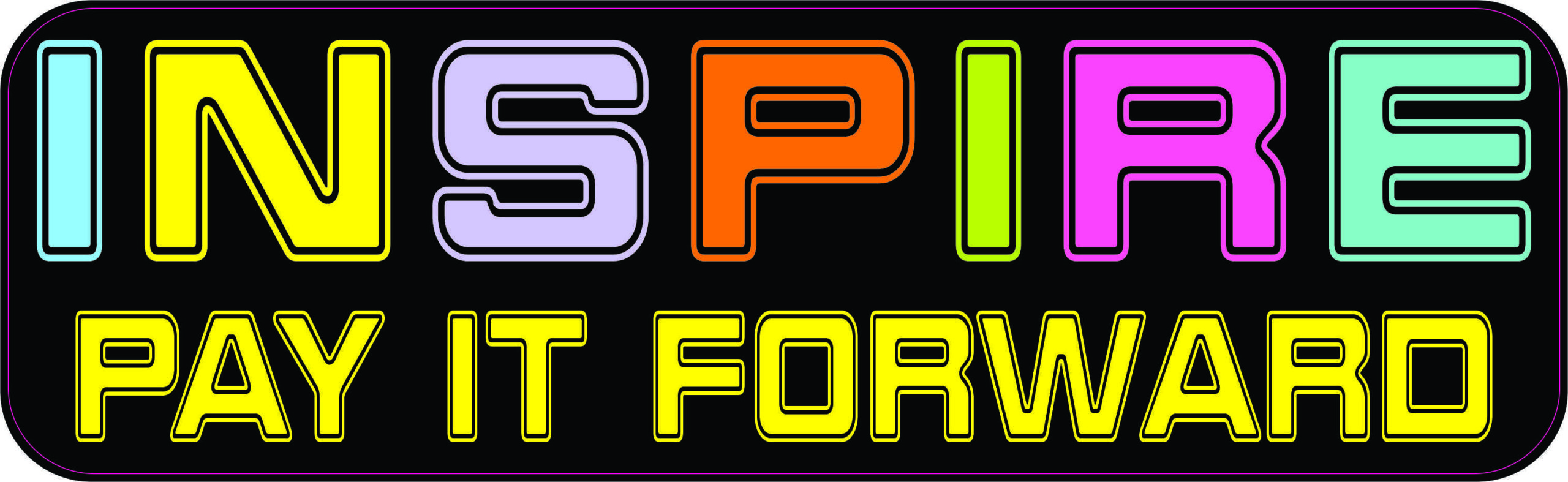 Inspire Pay It Forward Magnet