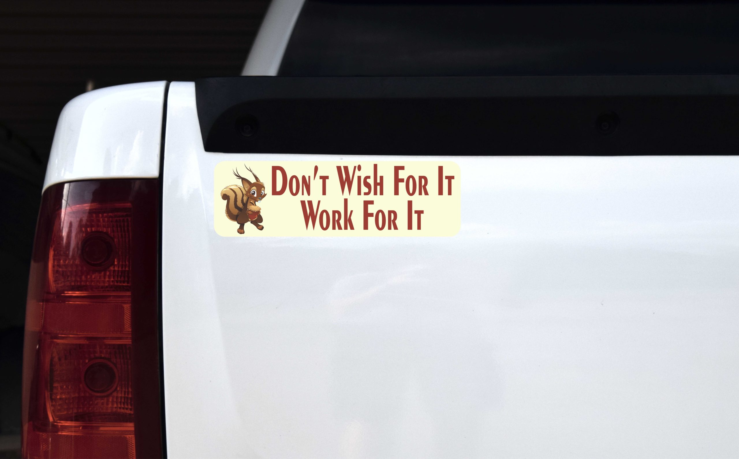 Work for It Vinyl Sticker