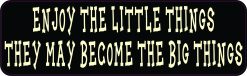 Enjoy the Little Things Vinyl Sticker