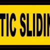 Automatic Sliding Door Vinyl Sticker
