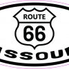 StickerTalk Route 66 Missouri Vinyl Sticker