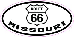 StickerTalk Route 66 Missouri Vinyl Sticker
