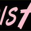 Pink Christian Vinyl Sticker