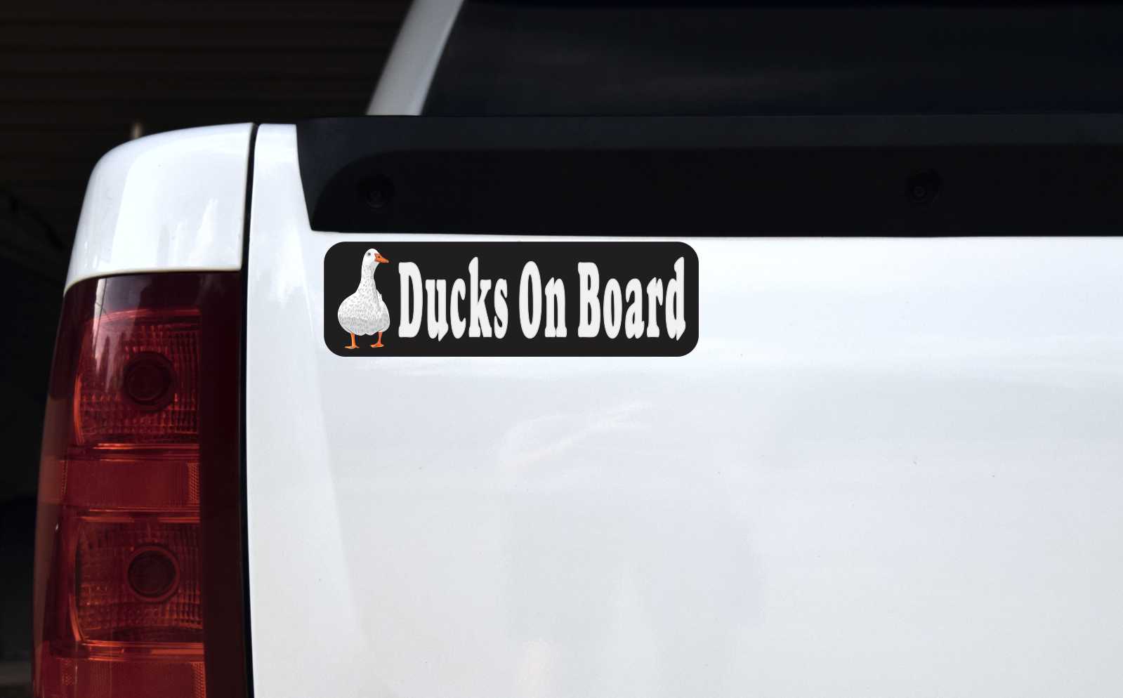 Ducks on Board Magnet