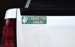 I Brake for Koalas Vinyl Sticker