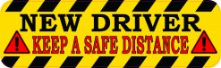Keep a Safe Distance New Driver Magnet