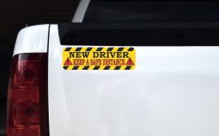 Keep a Safe Distance New Driver Magnet