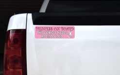 Dynamic Disability Princess on Board Vinyl Sticker
