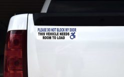 Dynamic Disability Do Not Block Door Magnet