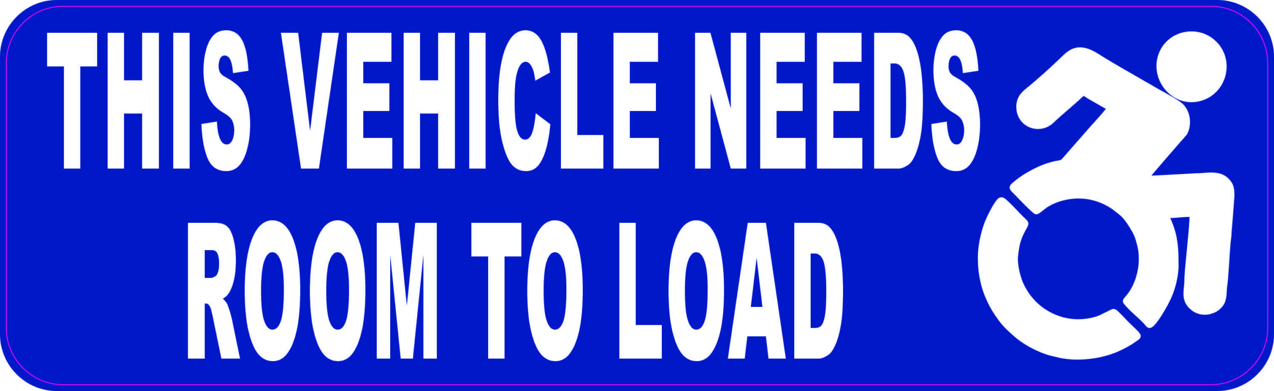 Dynamic Disability Vehicle Needs Room to Load Magnet