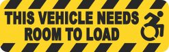Dynamic Disability Vehicle Needs Room to Load Magnet