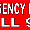 Emergency Phone Call 911 Vinyl Sticker