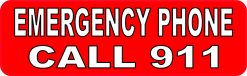 Emergency Phone Call 911 Magnet