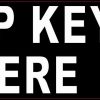 Drop Keys Here Magnet