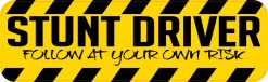 Stunt Driver Magnet