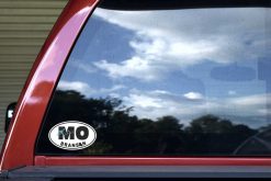 Music Oval MO Branson Vinyl Sticker