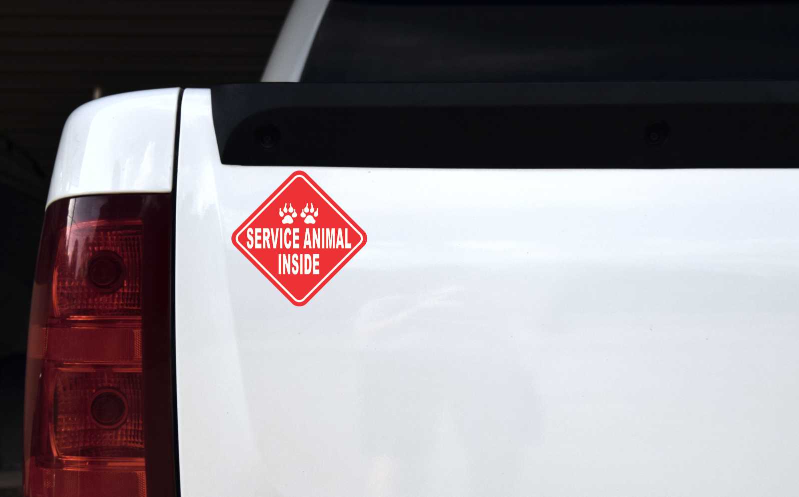 Service Animal Inside Magnet