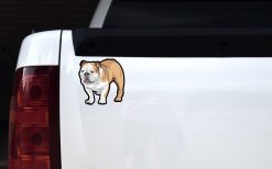 English Bulldog Vinyl Sticker