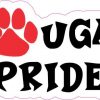 Red Cougar Pride Vinyl Sticker