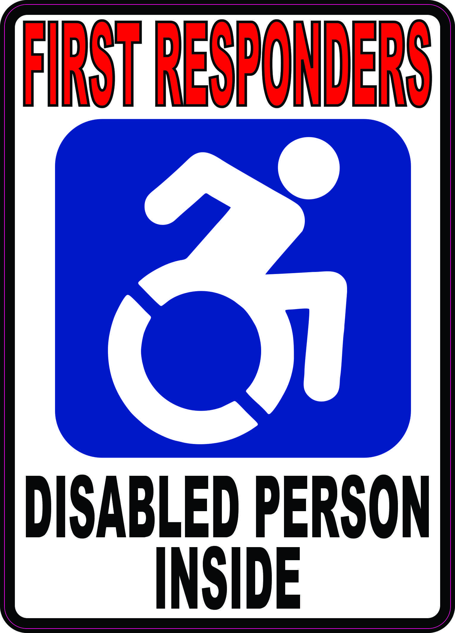 Dynamic Disabled Person Inside Magnet