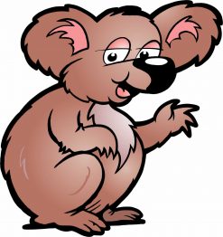 Koala Vinyl Sticker