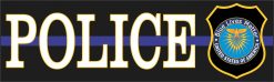 Thin Blue Line Police Magnet
