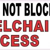 Dynamic Disability Wheelchair Access Vinyl Sticker