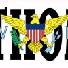 Flag St Thomas Virgin Islands Magnet