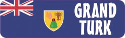 Flag Grand Turk Magnet