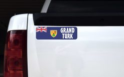Flag Grand Turk Magnet