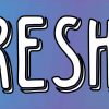 Refreshing Vinyl Sticker