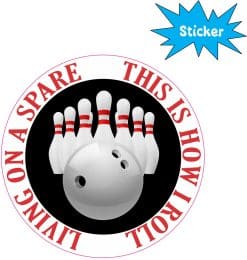 Bowling Sticker