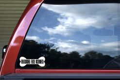 Bone-Shaped Service Dog Inside Vinyl Sticker