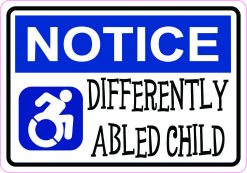 Differently Abled Child Magnet