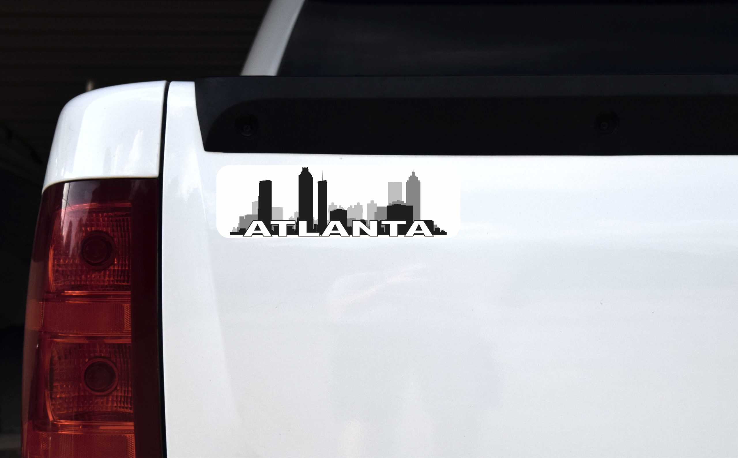 Atlanta Skyline Vinyl Sticker