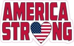 StickerTalk America Strong Vinyl Sticker, 8 inches x 5 inches