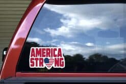 StickerTalk America Strong Vinyl Sticker, 8 inches x 5 inches