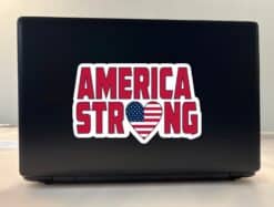 StickerTalk America Strong Vinyl Sticker, 8 inches x 5 inches