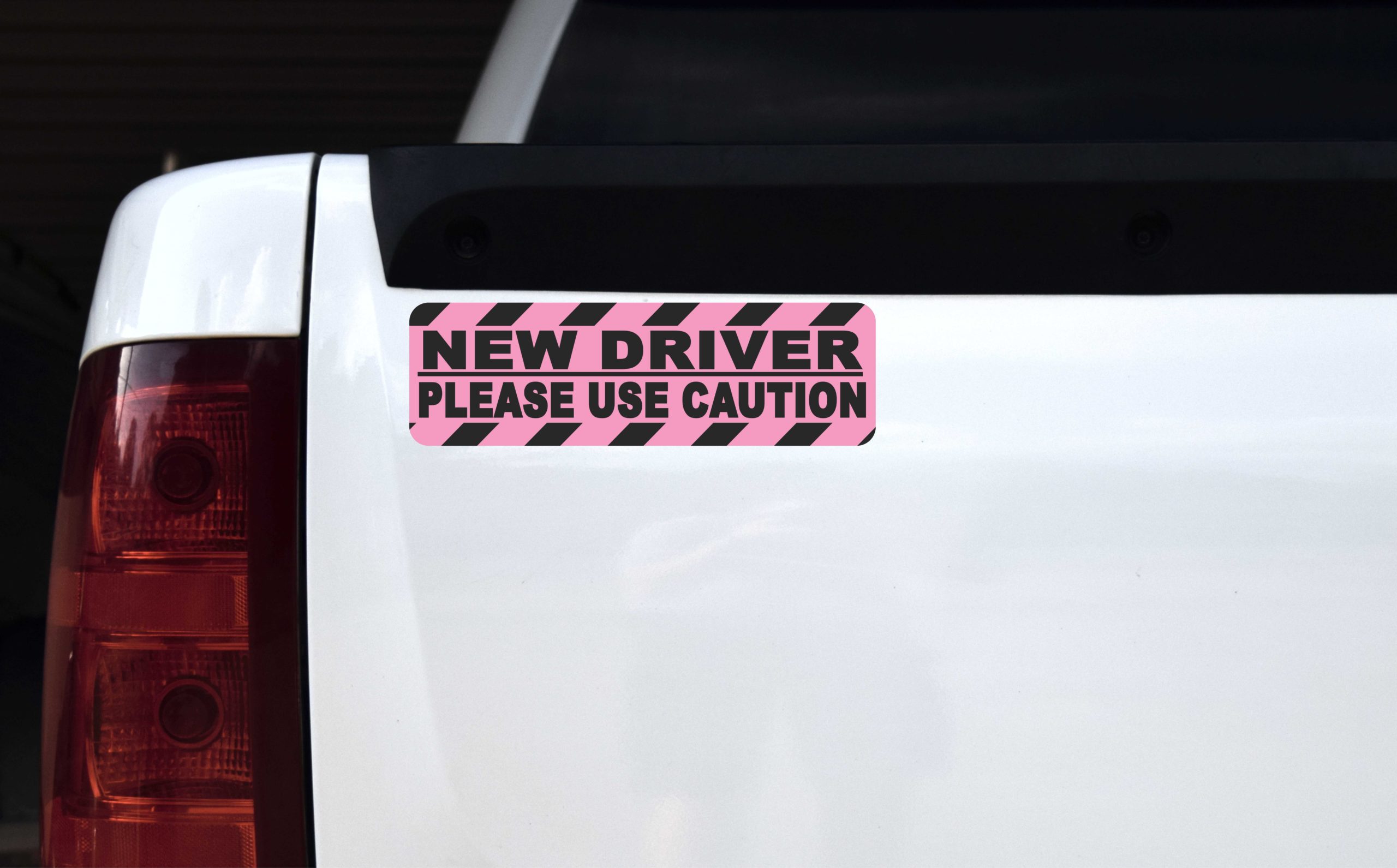 Use Caution New Driver Magnet