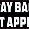 Stay Back Do Not Approach Magnet