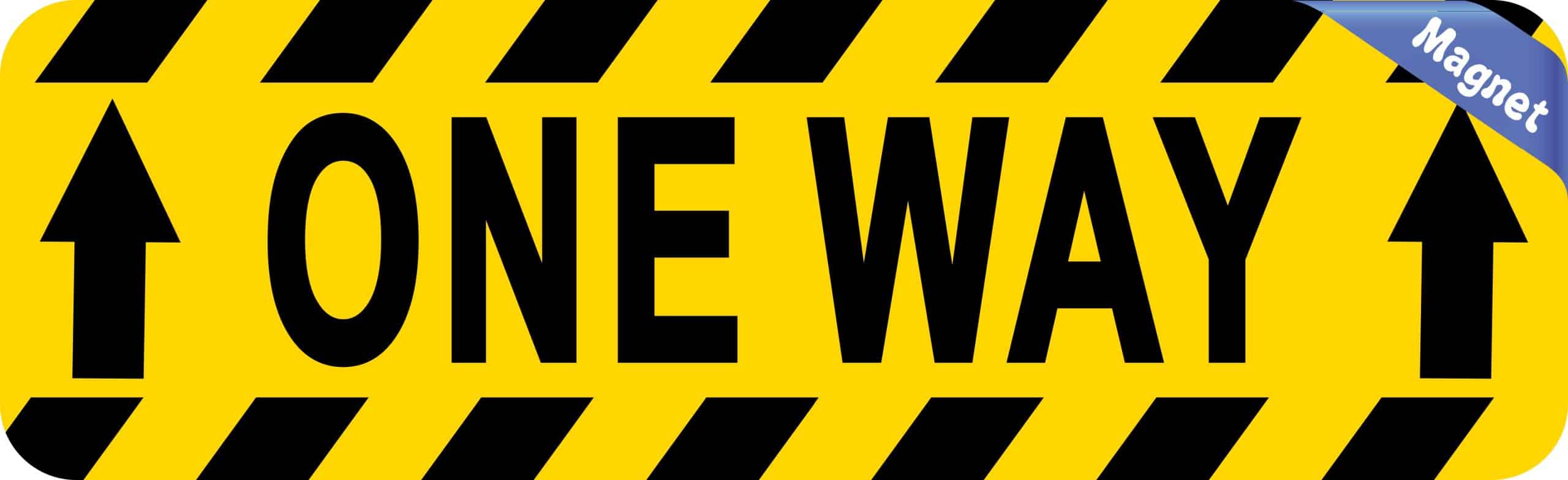 StickerTalk One Way Magnet, 10 inches x 3 inches - Image 2
