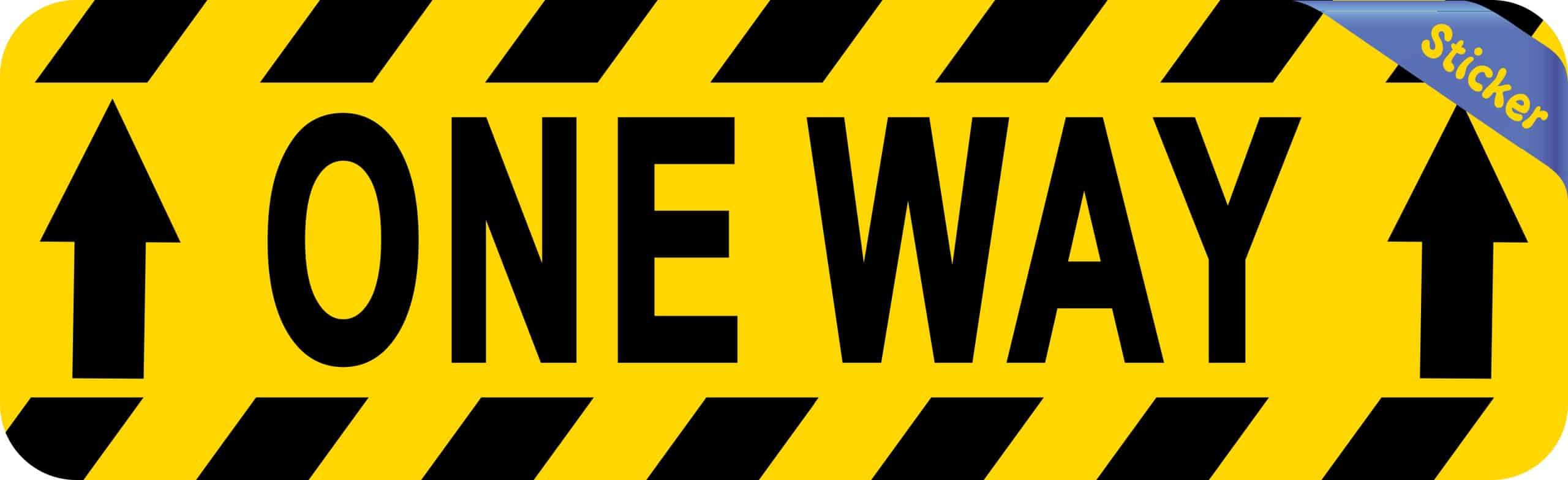 StickerTalk One Way Vinyl Sticker, 10 inches x 3 inches - Image 2